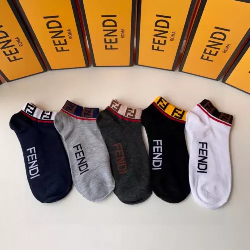 Cheap Fendi Socks #1300582, $$27.00 USD On Fendi Socks