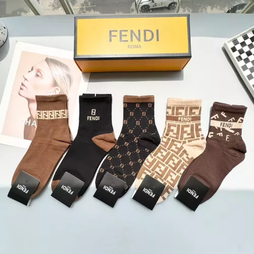 Cheap Fendi Socks #1300596, $$25.00 USD On Fendi Socks