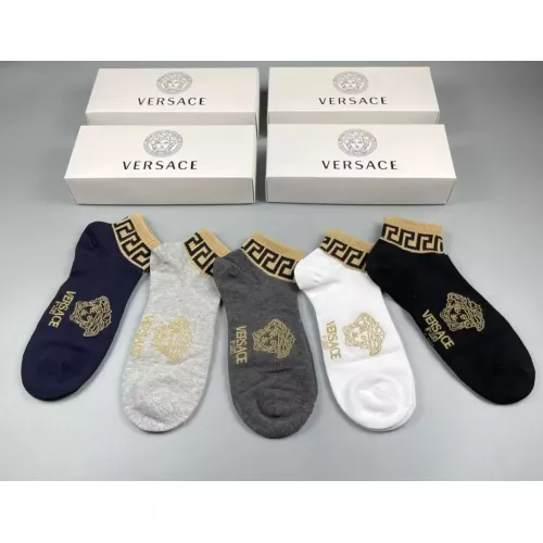 Cheap Versace Socks For Men #1300602, $$25.00 USD On Versace Socks