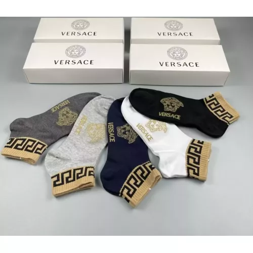 Replica Versace Socks For Men #1300602 $25.00 USD for Wholesale