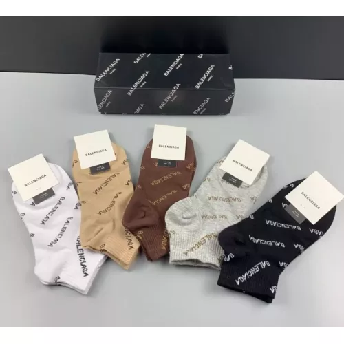 Replica Balenciaga Socks For Women #1300606 $25.00 USD for Wholesale