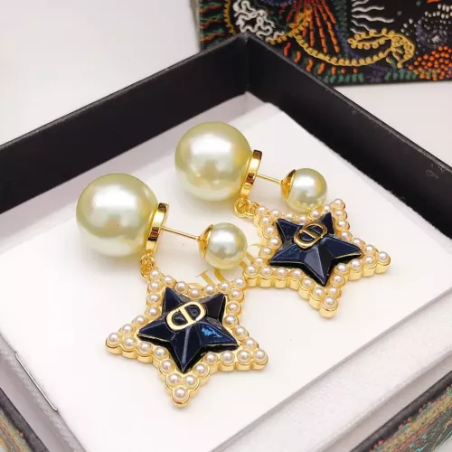 Replica Christian Dior Earrings For Women #1301109 $32.00 USD for Wholesale