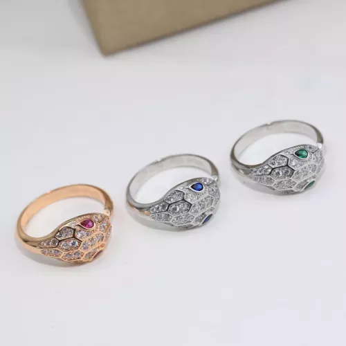 Replica Bvlgari Rings For Women #1301230 $34.00 USD for Wholesale