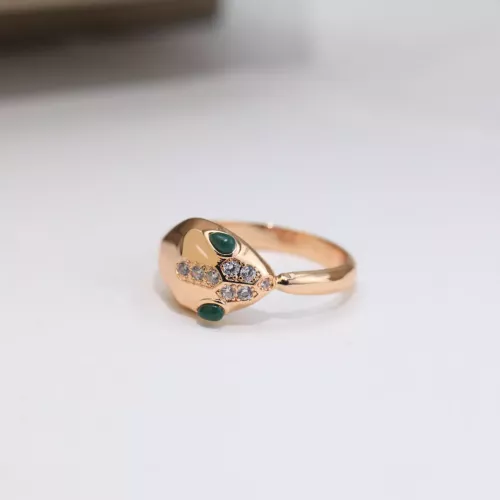 Replica Bvlgari Rings For Women #1301231 $34.00 USD for Wholesale