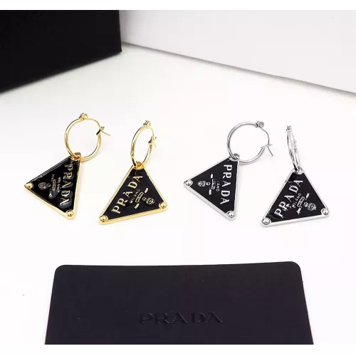 Replica Prada Earrings For Women #1301474 $25.00 USD for Wholesale