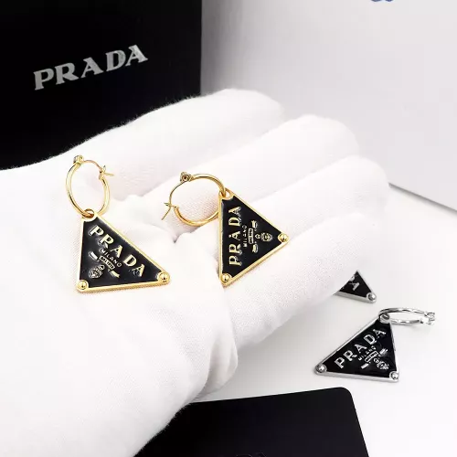 Replica Prada Earrings For Women #1301475 $25.00 USD for Wholesale