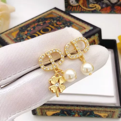 Replica Christian Dior Earrings For Women #1301540 $27.00 USD for Wholesale