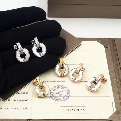 Replica Bvlgari Earrings For Women #1301579 $25.00 USD for Wholesale