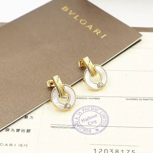 Cheap Bvlgari Earrings For Women #1301581, $$25.00 USD On Bvlgari Earrings