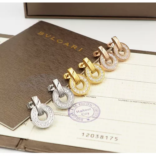 Replica Bvlgari Earrings For Women #1301586 $27.00 USD for Wholesale