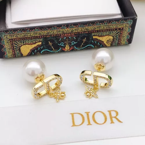 Replica Christian Dior Earrings For Women #1301602 $27.00 USD for Wholesale