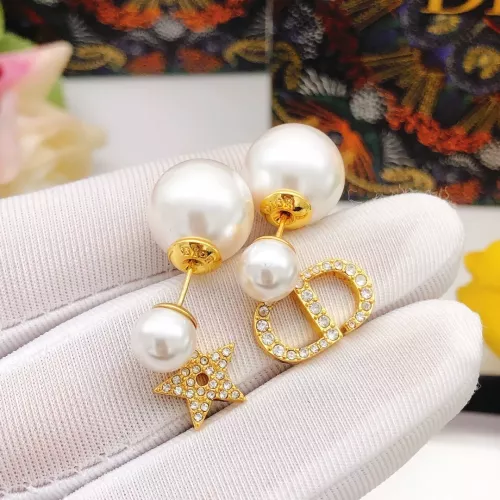 Replica Christian Dior Earrings For Women #1301969 $27.00 USD for Wholesale