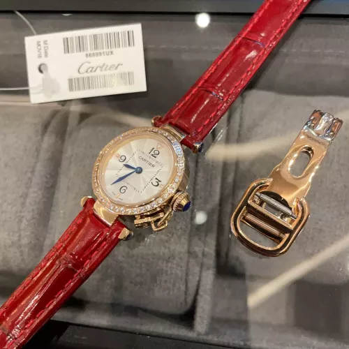 Replica Cartier AAA Quality Watches For Unisex #1302064 $130.00 USD for Wholesale