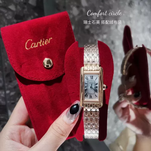 Cheap Cartier AAA Quality Watches For Women #1302100, $$185.00 USD On Cartier AAA Quality Watches