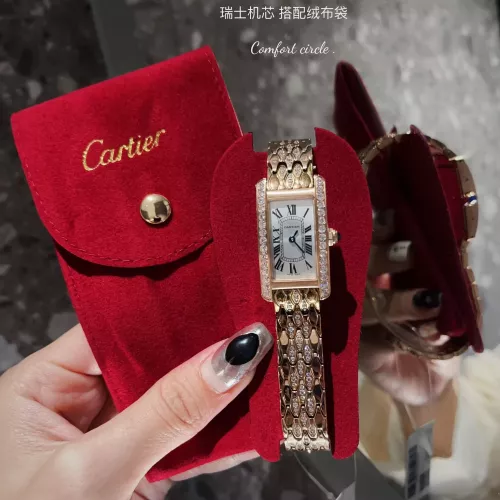 Cheap Cartier AAA Quality Watches For Women #1302102, $$195.00 USD On Cartier AAA Quality Watches