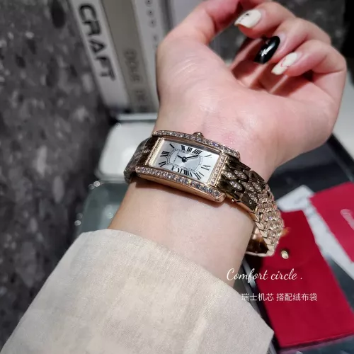 Replica Cartier AAA Quality Watches For Women #1302102 $195.00 USD for Wholesale