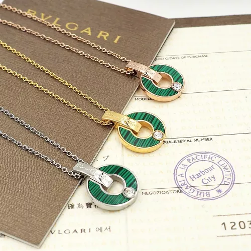 Replica Bvlgari Necklaces #1302108 $25.00 USD for Wholesale