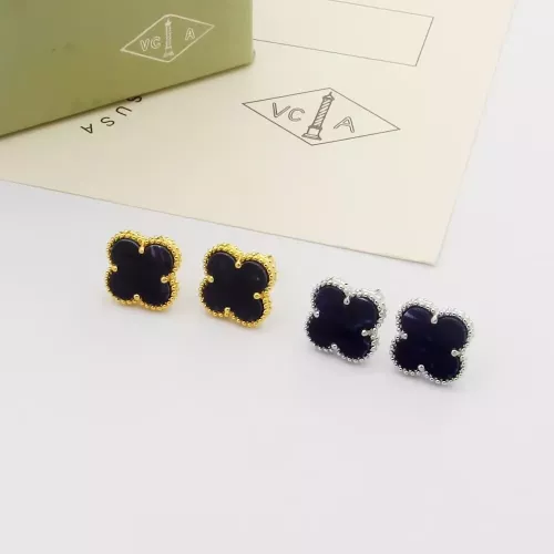 Replica Van Cleef & Arpels Earrings For Women #1302282 $25.00 USD for Wholesale