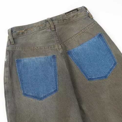 Replica Balenciaga Jeans For Unisex #1302338 $80.00 USD for Wholesale