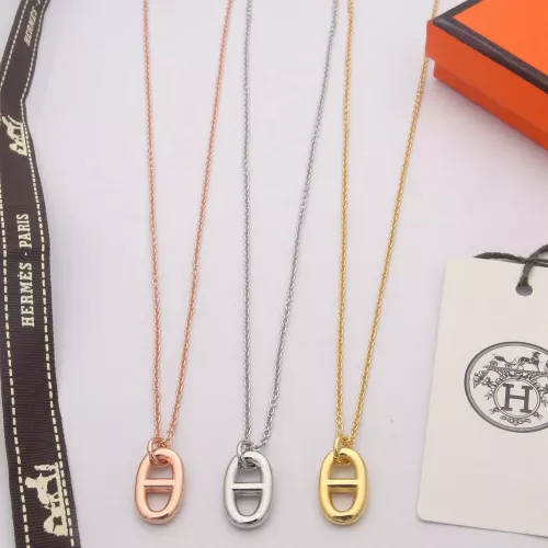 Replica Hermes Necklaces #1302346 $27.00 USD for Wholesale