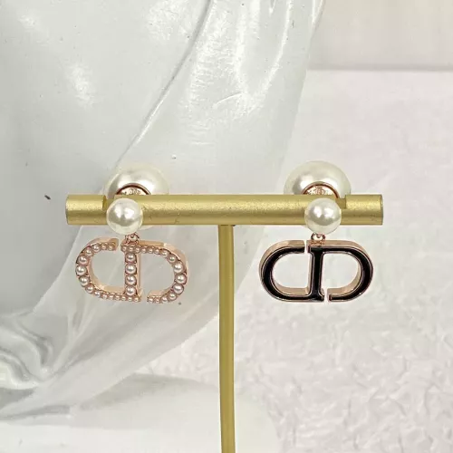 Replica Christian Dior Earrings For Women #1302430 $29.00 USD for Wholesale