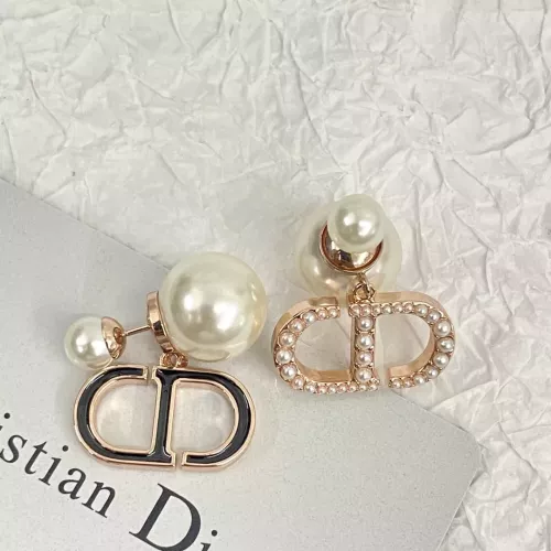 Replica Christian Dior Earrings For Women #1302430 $29.00 USD for Wholesale