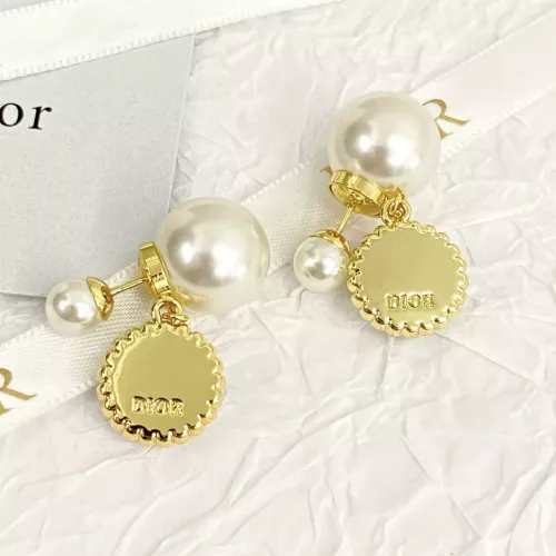 Replica Christian Dior Earrings For Women #1302445 $34.00 USD for Wholesale