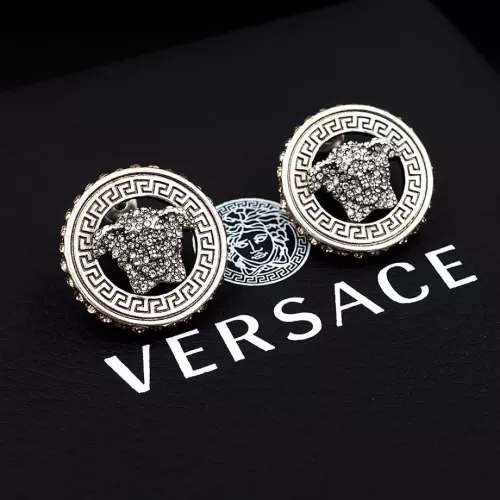 Replica Versace Earrings For Women #1302448 $25.00 USD for Wholesale