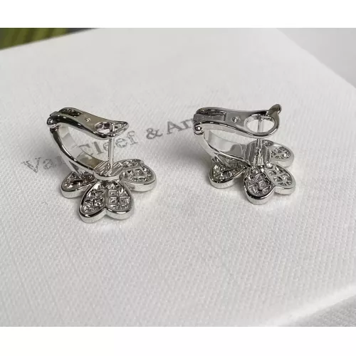 Replica Van Cleef & Arpels Earrings For Women #1302527 $52.00 USD for Wholesale