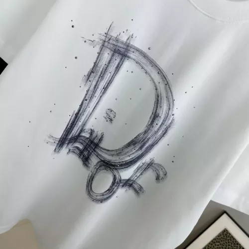 Replica Christian Dior T-Shirts Short Sleeved For Unisex #1302609 $40.00 USD for Wholesale