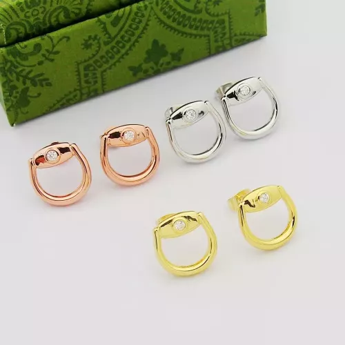 Replica Gucci Earrings For Women #1302697 $25.00 USD for Wholesale