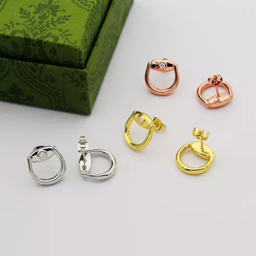 Replica Gucci Earrings For Women #1302698 $25.00 USD for Wholesale