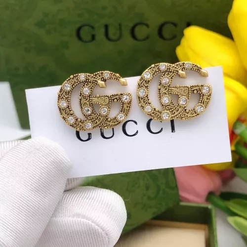 Replica Gucci Earrings For Women #1302741 $27.00 USD for Wholesale