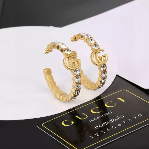 Replica Gucci Earrings For Women #1302744 $29.00 USD for Wholesale