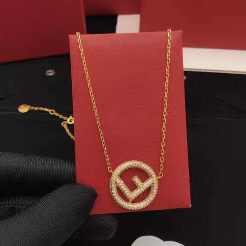 Replica Fendi Necklaces #1302761 $29.00 USD for Wholesale