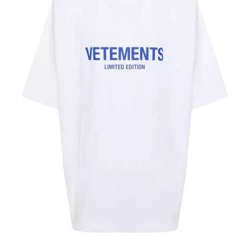 Cheap VETEMENTS T-Shirts Short Sleeved For Unisex #1302805, $$38.00 USD On VETEMENTS T-Shirts