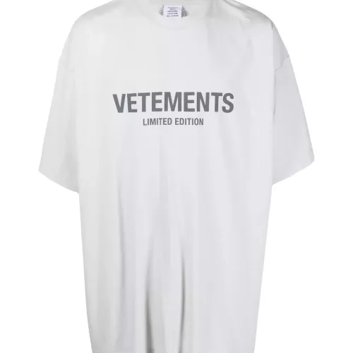 Cheap VETEMENTS T-Shirts Short Sleeved For Unisex #1302807, $$38.00 USD On VETEMENTS T-Shirts