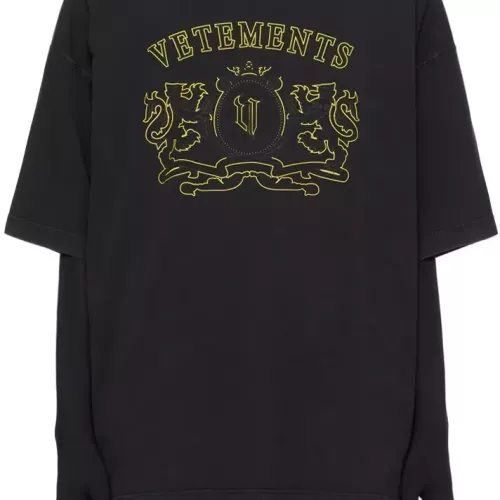 Cheap VETEMENTS T-Shirts Short Sleeved For Unisex #1302809, $$38.00 USD On VETEMENTS T-Shirts