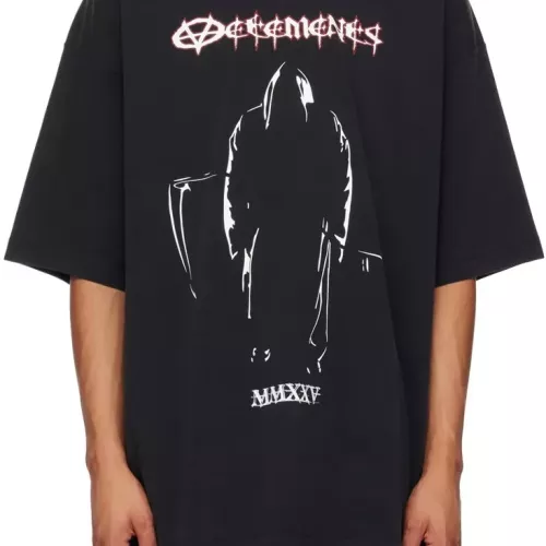 Cheap VETEMENTS T-Shirts Short Sleeved For Unisex #1302813, $$38.00 USD On VETEMENTS T-Shirts