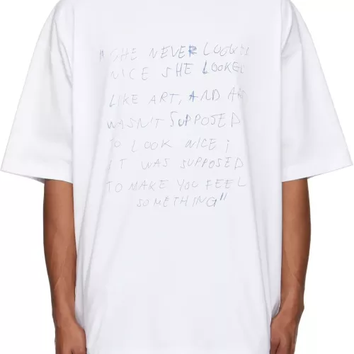 Cheap VETEMENTS T-Shirts Short Sleeved For Unisex #1302826, $$38.00 USD On VETEMENTS T-Shirts