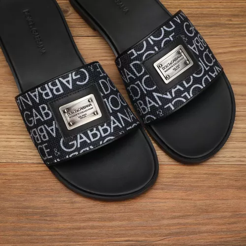 Replica Dolce & Gabbana D&G Slippers For Men #1302877 $60.00 USD for Wholesale