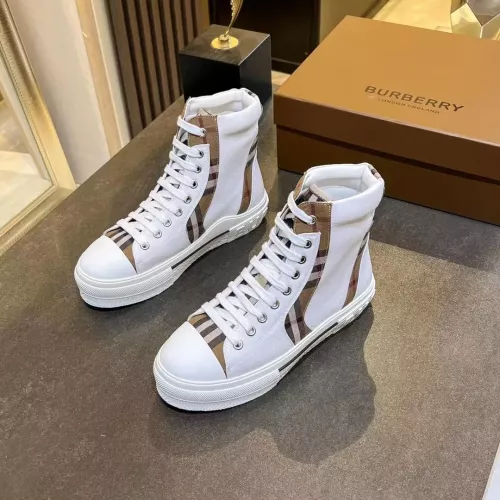 Replica Burberry High Tops Shoes For Men #1302883 $105.00 USD for Wholesale