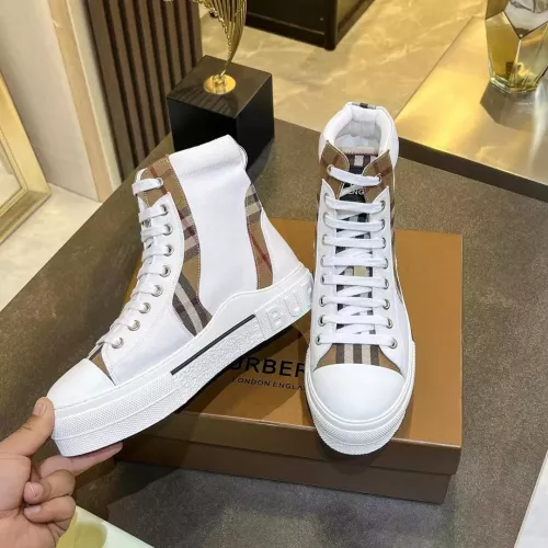 Replica Burberry High Tops Shoes For Women #1302884 $105.00 USD for Wholesale