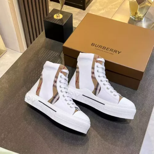 Replica Burberry High Tops Shoes For Women #1302884 $105.00 USD for Wholesale