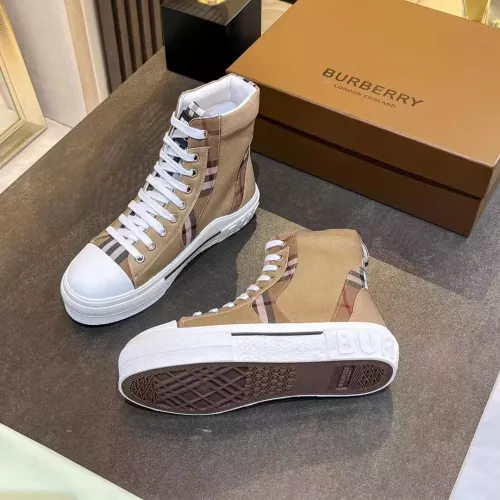 Replica Burberry High Tops Shoes For Women #1302886 $105.00 USD for Wholesale