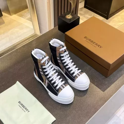 Replica Burberry High Tops Shoes For Women #1302888 $105.00 USD for Wholesale