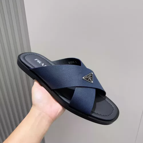 Replica Prada Slippers For Men #1302913 $92.00 USD for Wholesale