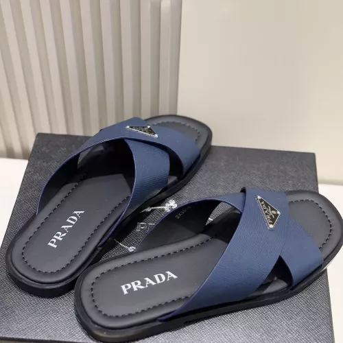 Replica Prada Slippers For Men #1302913 $92.00 USD for Wholesale