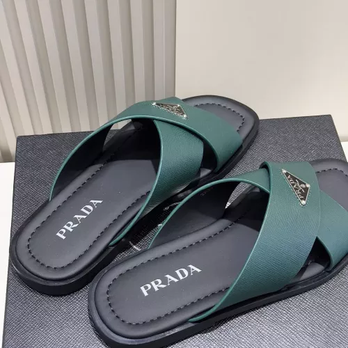 Replica Prada Slippers For Men #1302914 $92.00 USD for Wholesale