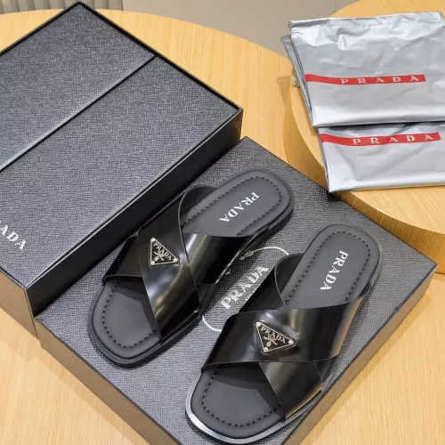 Replica Prada Slippers For Men #1302916 $92.00 USD for Wholesale